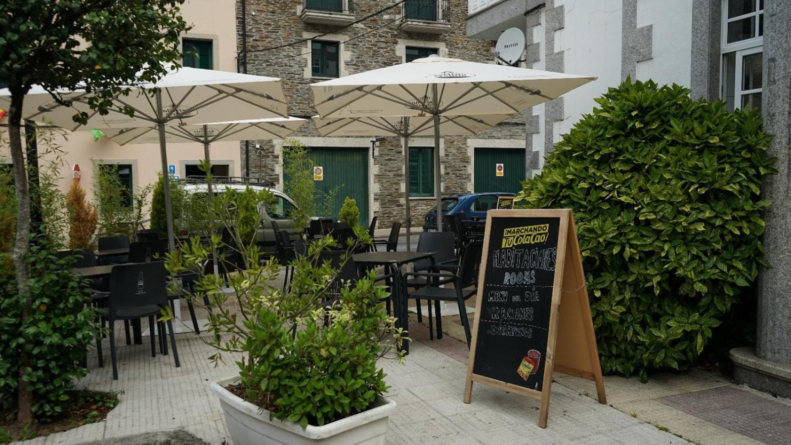 Pension Castro Parrillada Samos Extérieur photo